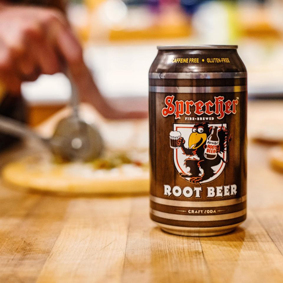 Sprecher Root Beer Can
