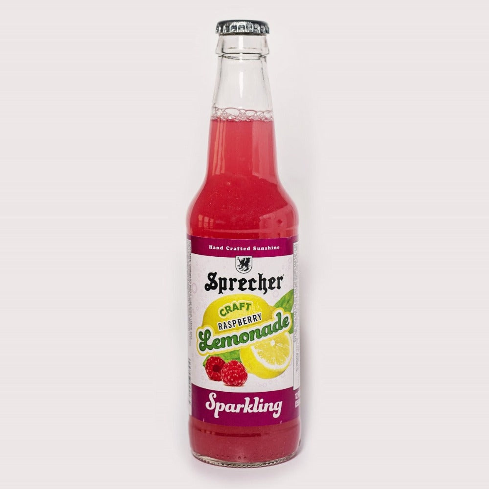 12oz bottle of Sparkling Raspberry Lemonade