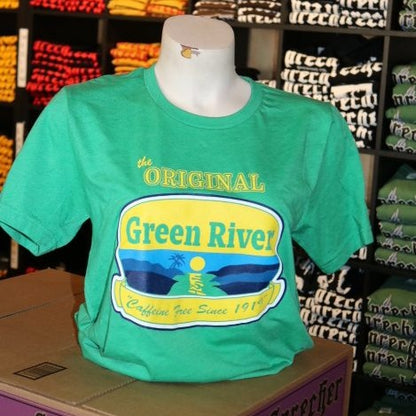 Green River Logo T Shirt on a dummy